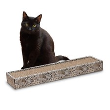 Maiolica - Griffoir en Carton pour Chats, Rectangle avec 2 Couches Réversible...