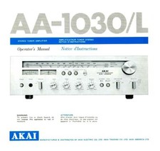 Manuel D'Utilisation Pour Akai