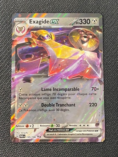 Carte pokemon exagide - carte,