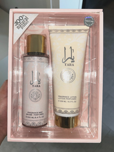 Coffret corps yara rose - coffret,