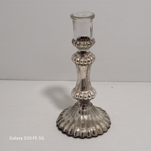 Bougeoir verre eglomise - eglomise,