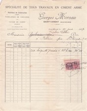 79 SAINT VARENT macon MOREAU 1937 ciment