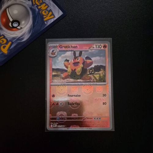 Carte pokémon grotichon - pokémon,