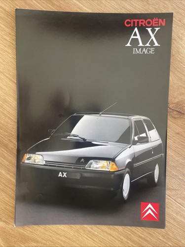 Brochure catalogue citroën - catalogue, ax