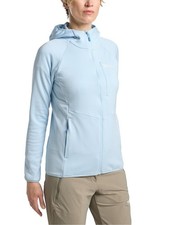Kolbenberg Hooded Fz W Blouson de Polyester molletonné, Ice Blue, S Femmes
