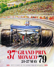 AFFICHE   POSTER    MONACO