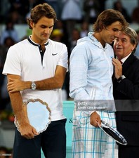 Shirt tennis Nike Roger Federer RF, Madrid/Rome 2010, size M-EXTREMELY RARE!!!!!