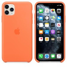 Coque En Silicone Officielle Apple Pour Iphone 11 Pro Max - Vitamine C - Neuf