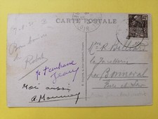 CPA CHINON Le CHÂTEAU Porte d'Entrée Écrite par Robert BILLIARD La Jacotterie