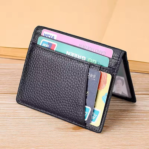 Portefeuille cuir véritable - "portefeuille,