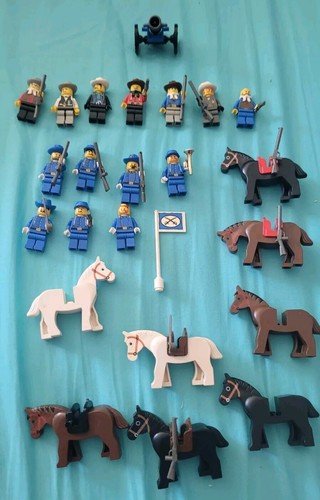 Lot lego nordstatler western - lego,