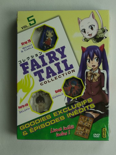 Coffret dvd fairy tail - fairy,