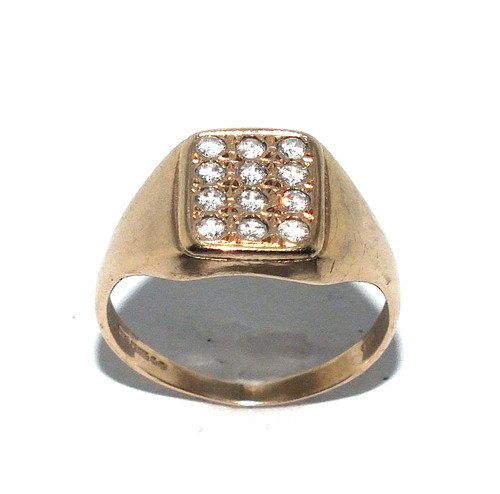 Bague vintage chevalière - vintage, or