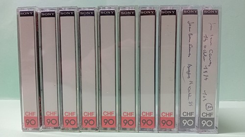 Lot cassettes audio sony - cassettes,