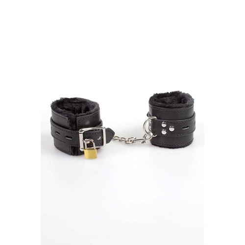 Attaches bdsm cuir menottes - en,