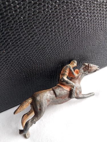 Cheval plomb vintage - cheval,