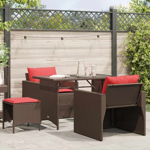 Salon jardin pcs avec - de, 4