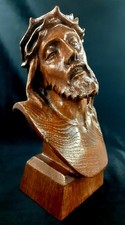 Ancien beau buste de Jésus