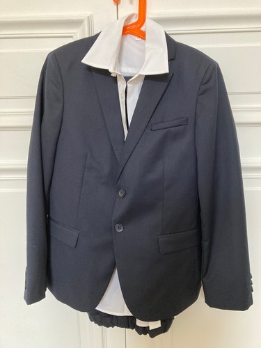 Costume bleu marine - costume,