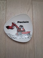 POCLAIN Joli cendrier publicitaire