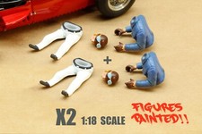 DEUX FIGURINES 1/18 FANGIO