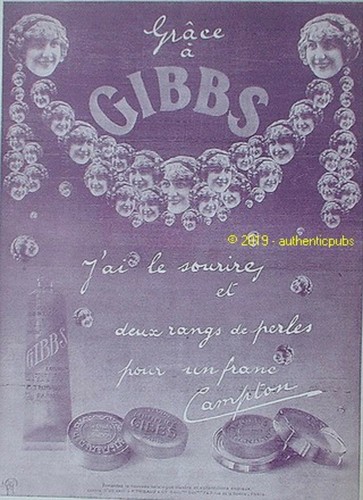 Publicite gibbs savon - publicite,