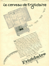 Publicité ancienne Frigidaire