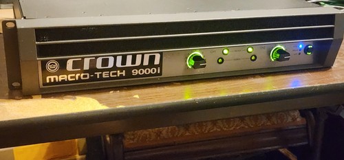 Crown macro tech 9000i pro - macro-tech,