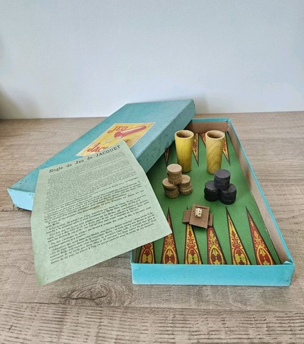 Jeu jacquet ancien - jeu,