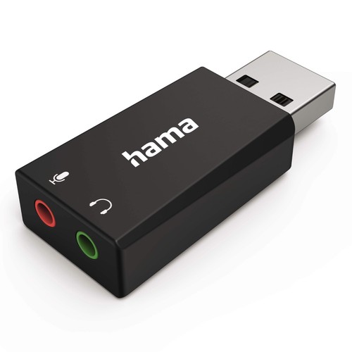 Hama adaptateur audio usb - adaptateur,