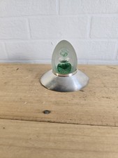 presse papier leixus verre cristal machalek art france H 8cm