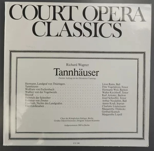Tannhäuser richard wagner - tannhäuser,,