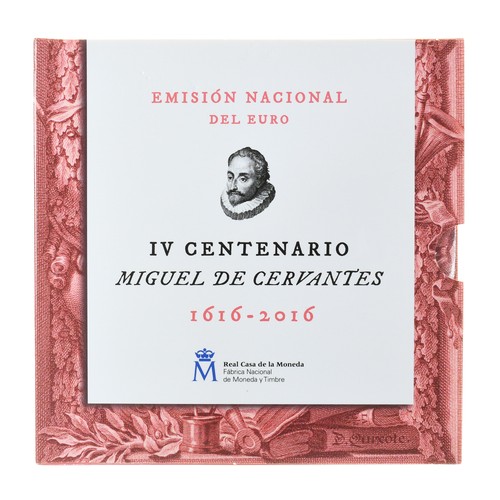 Espagne coffret à 2 - espagne,, 2€