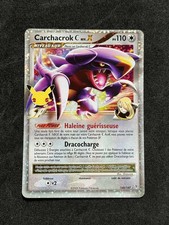 Carte Pokémon - Carchacrok C Niv. X 145/147 - Célébrations 25 Ans - FR Neuf