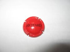 1 capsule de champagne Hediard N°2 rouge et noir