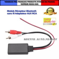 Bluetooth Universel Sans Fil Audio Module Récepteur Voiture ★Adaptateur AUX 2RCA