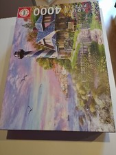 Puzzle Adulte : Paysage - Phare Bleu A Rock Bay - 4000 Pieces - Educa