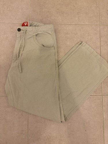 Guess jeans pantalon beige - guess,