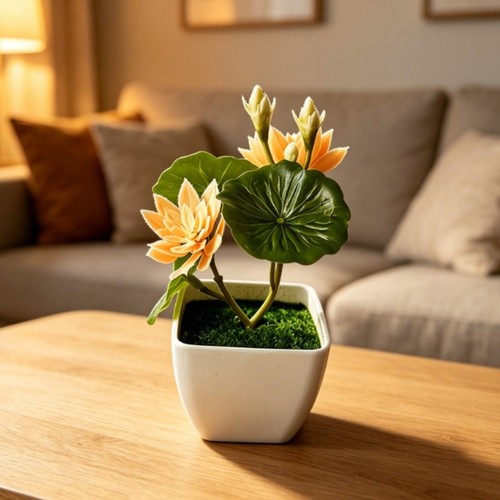Plante lotus artificielle - plante,