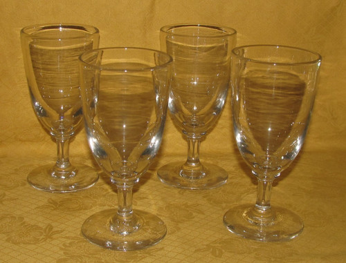 Lot verres eau en - 4, à