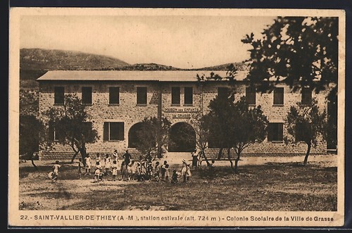 Cpa saint vallier thiey - cpa, saint-vallier-de-thiey