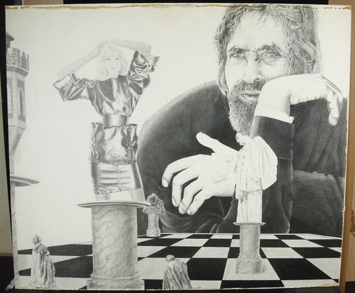 Jean luc roth c1980 dessin - roth,