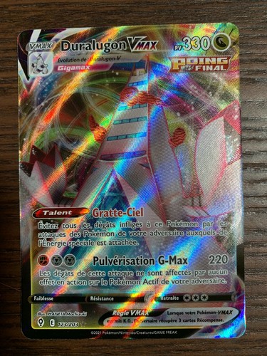 Carte pokémon duralugon vmax - carte,