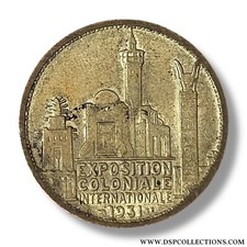 ?Médaille EXPOSITION COLONIALE INTERNATIONALE 1931, AFRIQUE - P4C16
