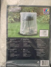 Housse de protection TRANSPARENTE pour barbecue rond Ø70cm x H90 cm (79278)