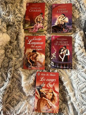 lot  5 livres collection  aventures et Passions