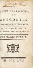 THIBOUVILLE | Le Danger des passions | 1757 | EO