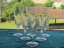 6 flutes a champagne en