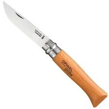 Opinel brown knife carbon - brown,