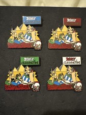 4 Pin’s BD Astérix Et Cleopatre 
